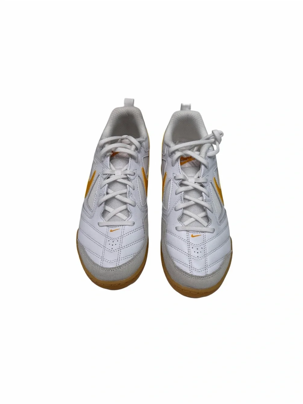 Nike Gato White Gum Yellow University Gold Sneakers Youth 7 NWOB